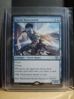 Faerie Mastermind March of the Machine Regular Card #58 NM Condition - Image 1