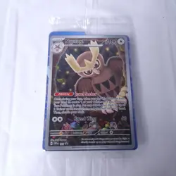 Pokemon TCG - Noctowl Stellar Crown SVP 141 ETB Promo Card Sealed 2024 - Image 1