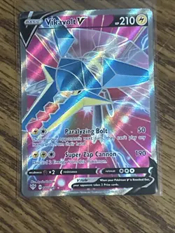 POKEMON TCG FULL ART HOLO V LOT OF 15 CARDS NM/LP - Image 4