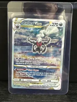 Darkrai VSTAR Crown Zenith: Galarian Gallery Ultra Rare Holo Card GG50/GG70 - Image 1