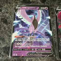 Galarian Articuno V, Zapdos V, & Moltres V Chilling Reign V Card Full Set - Image 2