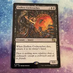 Endless Cockroaches (REGULAR) x1 - MTG Foundations Jumpstart J25 #433 - Image 1