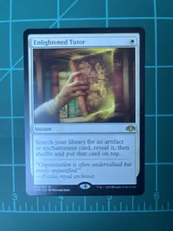 MTG Enlightened Tutor Dominaria Remastered Regular (NM) Magic - Image 1