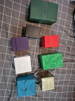 Lot of Deck Boxes. MTG Commander. TCG Misc Lot All In Decent Condition. See Pics - Image 1