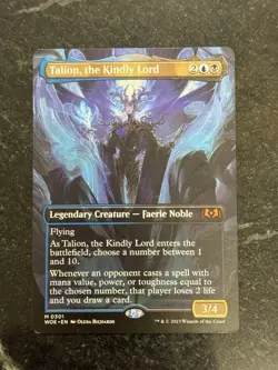 Talion, the Kindly Lord (Borderless) Wilds of Eldraine Regular - Image 1
