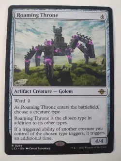 Roaming Throne the Lost Caverns of Ixalan Regular Nonfoil - Image 1