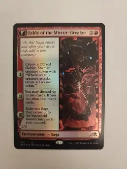 Fable of the Mirror-Breaker (Extended Art) Kamigawa: Neon Dynasty Foil - Image 1