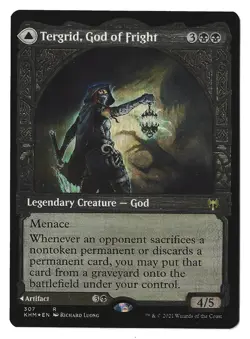 Tergrid, God of Fright (Showcase) - [Foil] Kaldheim LP - Image 1