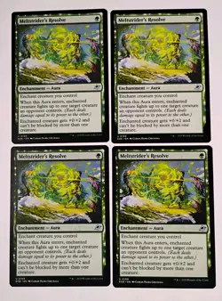 4x Meltstrider's Resolve MTG, Edge of Eternities, NM - Image 1