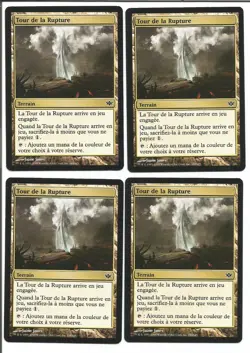 Rupture Spire TOUR DE LA RUPTURE Eng x 4 MtG Magic Commander 2011 - Image 1
