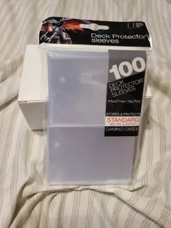 Ultra Pro Pro Clear Standard Thickness 100 Pack Deck Protector Sleeves - Image 1