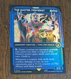 MTG The Master, Mesmerist Showcase FOIL - Universes Beyond: Doctor Who - 0544 R - Image 1