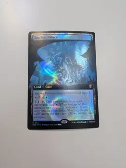 MTG - Sunken Palace ( Extended Art Ripple Foil) - Commander: M3C NM/M Condition - Image 1
