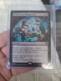 Magic the Gathering Marvel's Spider-Man Behold the Sinister Six! M 0051 - Image 1