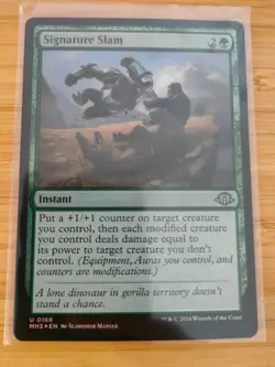 MTG Signature Slam (FOIL) 0168 Modern Horizons 3 M/NM Free UK P&P - Image 1