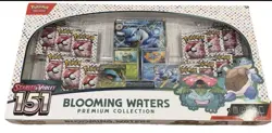 Pokemon TCG 151 Blooming Waters Premium Collection Box Sealed - Image 1