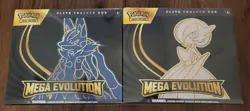 Lot of 2 - Pokemon TCG Mega Evolution Elite Trainer Box ETB - Factory Sealed - Image 1