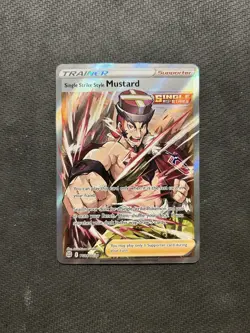 Pokemon TCG Single Strike Style Mustard TG28/TG30! NM Condition! See Description - Image 1