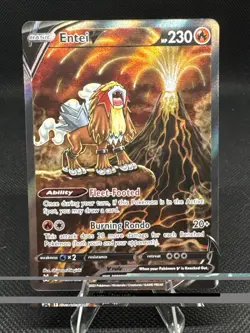 Entei v Crown Zenith Galarian Gallery Holo Ultra Rare Pokemon TCG GG36/GG70 - Image 1