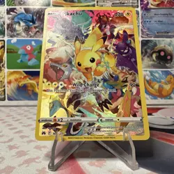 Pikachu Secret 160/159 Crown Zenith Full Art Secret Rare Pokemon English MINT - Image 1