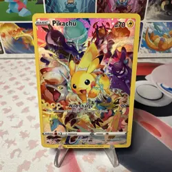 Pikachu Secret 160/159 Crown Zenith Full Art Secret Rare Pokemon English MINT - Image 2