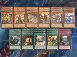 Complete 30-Card (NM) Radiant Typhoon Deck Core - Plus 2x MST (UR) - Image 1