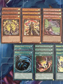 Complete 30-Card (NM) Radiant Typhoon Deck Core - Plus 2x MST (UR) - Image 2