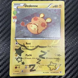 Dedenne Holo Pokemon Card RC10/RC32 2016 Generations Radiant Collection - Image 1