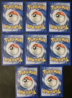 2001 Neo Discovery Pokemon Lot of 8 Cards - Uncommon & Common - LP/MP - Image 2
