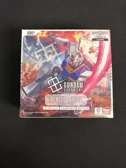 Gundam Card Game Newtype Rising Booster Box GD01 Sealed Japanese NEW US Seller - Image 1