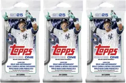 2025 Topps Series 1 Baseball Trading Card MLB Jumbo Fat Pack -36 Cards - 3 Packs - Image 1