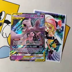 Mewtwo & Mew GX 71/236 TAG TEAM - Unified Minds - Pokemon TCG Card - Image 1