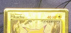 Pokemon TCG Celebrations Pikachu Gold Metal Card 58/102 UPC (PLEASE READ) - Image 4