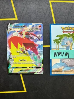 Pokemon Card Blaziken VMAX Silver Tempest Trainer Gallery TG15/TG30 309 💎NM💎 - Image 1