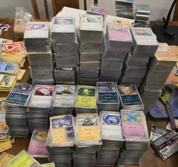 NM/LP 500 Pokemon Bulk Card Lot | 50 Holos/Reverse Holos. 2 EX, V, GX! - Image 1