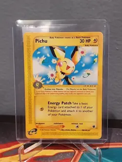 Pichu 58/165 Non Holo Rare Pokemon Card Expedition Base Set - Image 3