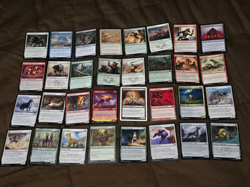 MTG Creature Cards(DOGS/HOUNDS) Lot of 32 -ALL COLORS/NO DOUBLES - Image 1