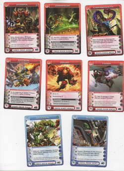 Lot of 4 Chaotic starter decks(192 cards). 4 tribes. Deck #03 - Image 1