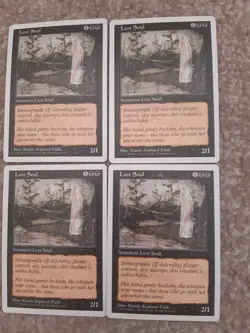 MTG 4 x Lost Soul - 5th edition - Image 1