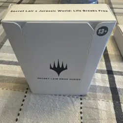 MTG SLD x Jurassic World LIFE BREAKS FREE Secret Lair Magic the Gathering NON - Image 1