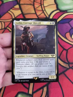 Lotho, Corrupt Shirriff Universes Beyond: the Lord of the Rings MTG MINT - Image 1
