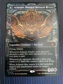 MTG Aclazotz, Deepest Betrayal Showcase The Lost Caverns of Ixalan Foil Mythic - Image 1