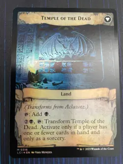 MTG Aclazotz, Deepest Betrayal Showcase The Lost Caverns of Ixalan Foil Mythic - Image 2