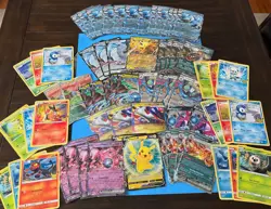 Lot Of 59 jumbo Pokemon cards NM - Image 1