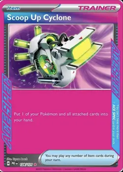 🫟Scoop Up Cyclone | 128/131 | Ace Spec | Prismatic Evolutions🫟 - Image 1