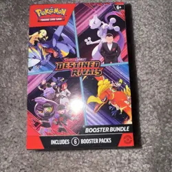 Pokemon TCG: Scarlet & Violet DESTINED RIVALS Booster Bundle Box FACTORY SEALED - Image 1
