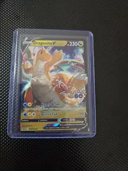 Pokemon TCG Dragonite V Sword & Shield SWSH235 Holo Promo Promo - Image 1