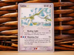 Pokemon LATIAS Gold Star 105/107 | WORLDS | LP Light Play | EX Deoxys | 2005 - Image 1
