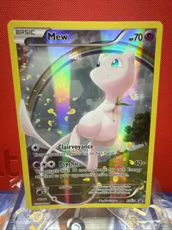 Mew Black Star Promo XY110 Full Art Holo Pokemon TCG - Image 1