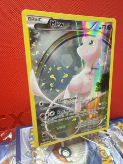 Mew Black Star Promo XY110 Full Art Holo Pokemon TCG - Image 2